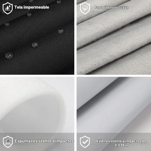 Vista 4 de ZYB Funda impermeable para laptop de 14 pulgadas, funda impermeable para laptop de 14 pulgadas, para notebook/MacBook Air de 15/14 pulgadas, Lenovo