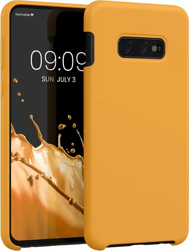 Vista 317 de kwmobile Funda compatible con Samsung Galaxy S9 - Funda de silicona TPU con acabado suave - Blue Reef