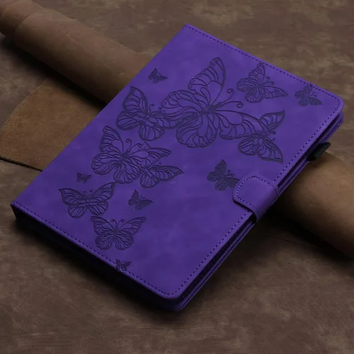 Vista 7 de Funda universal para tablet de 9.0 a 10.5 pulgadas, ranuras para tarjetas con soporte para iPad 9.7/iPad 10.2/iPad 10.5/Galaxy Tab 3 10.1/Tab 4