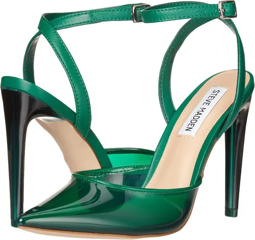 Vista 7 de Steve Madden Alessi - Tacones puntiagudos con correa al tobillo para mujer