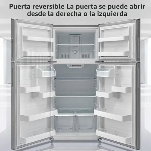 Vista 8 de Refrigerador de 30" con congelador superior independiente, refrigerador sin escarcha de 18,0 pies cúbicos, refrigerador de tamaño completo
