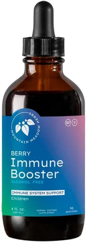 Vista 8 de Mountain Meadow Herbs Refuerzo inmunológico de bayas para niños, con saúco y equinácea, 2 onzas.