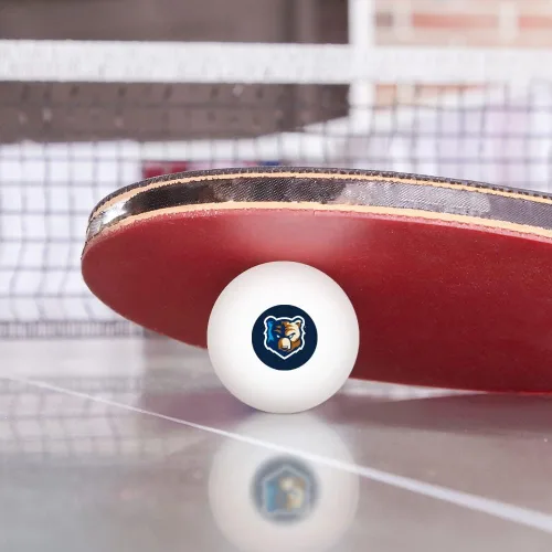 Vista 3 de Bob Jones University - Pelota de ping pong con logotipo primario, 3 unidades, Multi