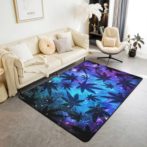 Vista 11 de Erosebridal Alfombra Kawaii de 5 x 7 pies para niños, decoración de dormitorio de adolescentes; alfombra de panda blanco y negro; alfombra de área