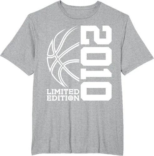 Vista 80 de Camiseta de baloncesto de 13 cumpleaños edición limitada 2010, Negro