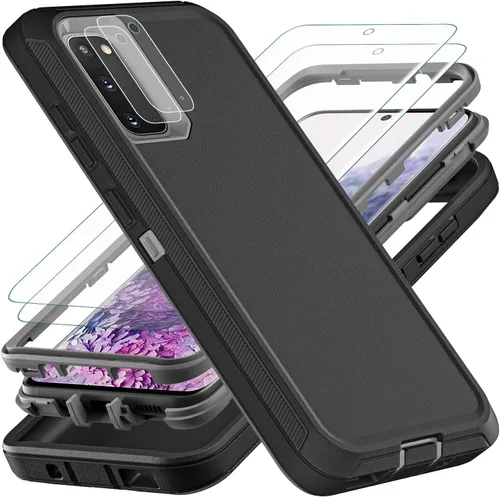 Vista 10 de YKHJKLEC Solo funda para Samsung Galaxy S20, no compatible con Galaxy S20 FE/S20 Plus/S20 Ultra, con 2 piezas