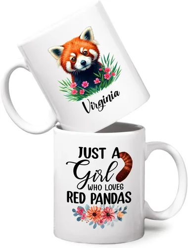 Vista 16 de Taza personalizada con texto en inglés "Just A Girl Who Loves Chick", tazas de cerámica con nombre personalizado para amantes del pollo, regalos