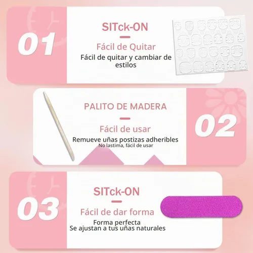 Vista 8 de 30 Uñas Postizas de Punta Francesa Negra a Presión, Uñas de Almendra Cortas para Presionar, Uñas Postizas Cortas en Forma de Almendra, Uñas negro