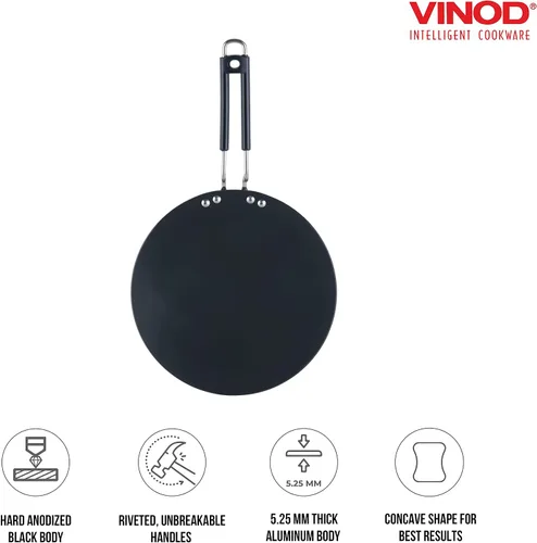 Vista 4 de Vinod Roti Tawa Anodizado Duro 28 cm (11") - Plancha para Crepas