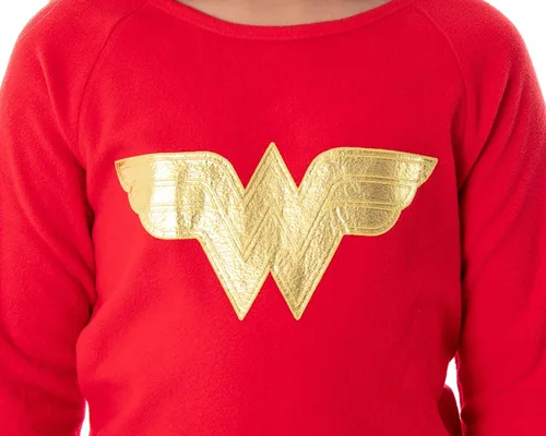 Vista 3 de DC Comics Wonder Woman - Conjunto de pijama para niños