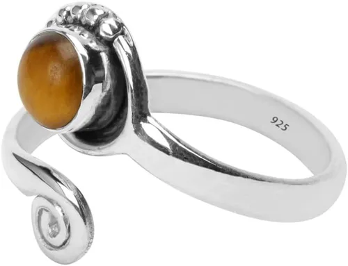 Vista 24 de Anillo de dedo del pie de piedra preciosa de plata de ley 925, joyería para el cuerpo, anillo de dedo del pie de la mano de la mano de la piedra