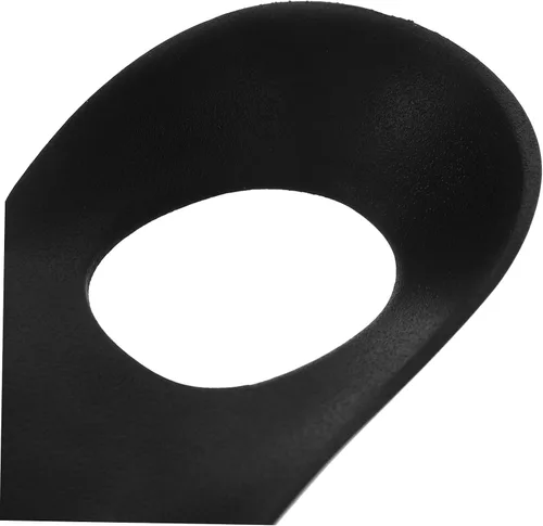 Vista 3 de 1 par de plantillas ortopédicas para hombres y mujeres, plantillas ortopédicas para alivio plantar, soporte de arco alto, color negro