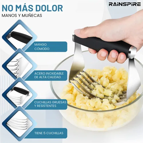 Vista 3 de Cortador grande de la repostería para hornear negro durable del cortador