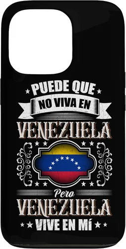 Vista 10 de Funda para iPhone 16 Puede Que Yo No Viva En Venezuela, Pero Venezuela Vive En Mí