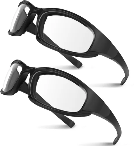 Vista 10 de Motorcycle Riding Glasses Motorcycle Goggles Padding Goggles Motorcycle Sunglasses UV Protection Dustproof Windproof