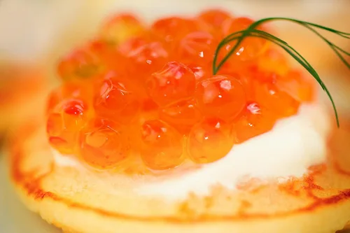 Vista 2 de SASANIAN CAVIAR Caviar de salmón de Alaska 4 onzas, 4 onzas