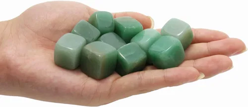 Vista 11 de 10 paquetes de piedras y cristales cuadrados pulidos de amatista natural, cristales y piedras curativas de cuarzo a granel para Wicca, Reiki