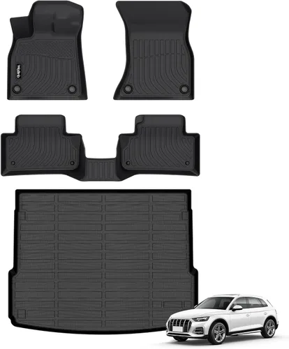 Vista 257 de Tapetes de piso para todo clima y forro de carga con respaldo para Chevrolet Suburban de 7 asientos 2021-2025 / GMC Yukon XL de 7 asientos