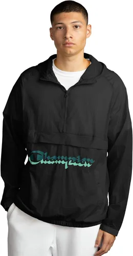 Vista 3 de Champion Big and Tall Rain Jacket - Hoodie Anorak Windbreaker Jacket for Men