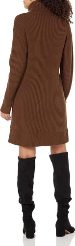 Vista 2 de The Drop Vestido de cuello alto acogedor Kayden para mujer