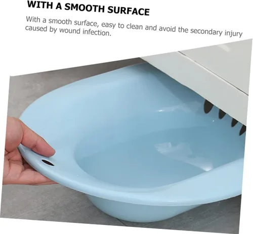 Vista 3 de Bidé plegable inodoro asiento de baño para hemorroides bañera Sitz Baño Cuenco posoperatorio Cuenca de tocador con lavabo Sitz Baño para cuidado
