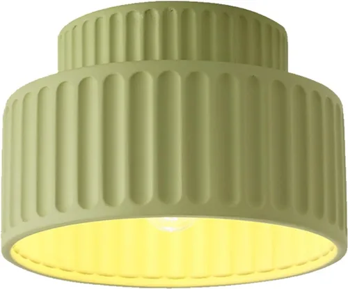Vista 8 de Close to Ceiling Lights Ceiling Light Japanese Style Flush Mount Ceiling Lamp Close to Ceiling Light Fixtures for Entryway Hallway Cloakroom Milk