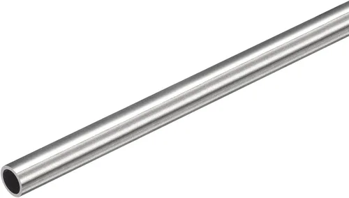 Vista 63 de uxcell Tubo capilar del acero inoxidable 304, tubería gruesa del metal de la longitud de la pared de 820.2 ft m del OD 18.0 ft m x 0.7 ft m