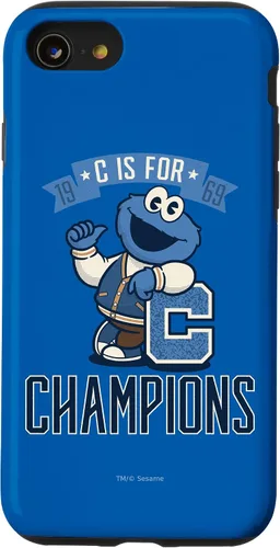 Vista 18 de iPhone 16 Sesame Street Cookie Monster C es para Champions Case