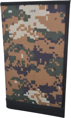 Vista 15 de Marshal Billetera de Cuero Bifold con Bloqueo RFID para Hombres y Mujeres Soporte de Cuero Genuino con 19 Ranuras, 2 Compartimentos para Billetes
