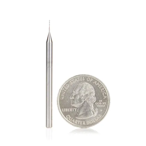 Vista 14 de Amana Tool - 46106 Carburo Sólido Espiral Plunge 1/2 Dia x 1-1/4 x 1/2" Shank Up-Cut