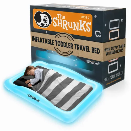 Vista 11 de The Shrunks Colchón inflable / cama portátil para viaje o uso doméstico, color blanco, tamaño individual, 78 pulgadas x 43 pulgadas
