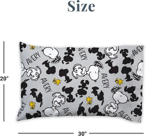 Vista 4 de Funda de almohada personalizada Let’s Make Memories - Funda de almohada personalizada para niños con nombre - Funda para almohada de tamaño estándar