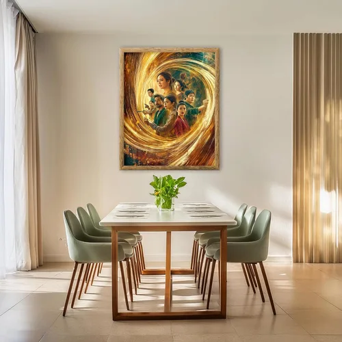 Vista 6 de Posterizer 1 pcs - movie superhero ensemble cast in action -1 - Movie & Cinema Art - Fantasy & Fiction Art - Living Room Bedroom Decor-08x10