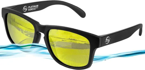 Vista 10 de Gafas de sol deportivas flotantes polarizadas para hombres y mujeres, para béisbol, correr, ciclismo, golf, marco duradero y ultraligero