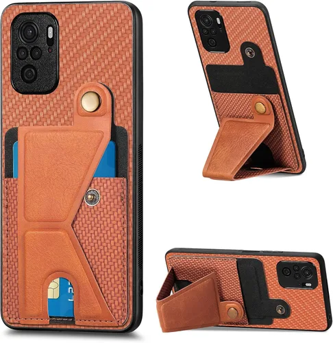 Vista 20 de Funda para Oppo K10x / OnePlus Nord CE 2 Lite 5G Funda para Realme 9 5G / 9 Pro / Q5 / V25 Funda de piel sintética con ranuras para tarjetas
