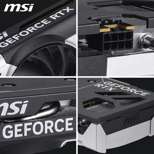 Vista 7 de MSI GeForce RTX 5050 8G VENTUS 2X OC Graphics Board VD9272
