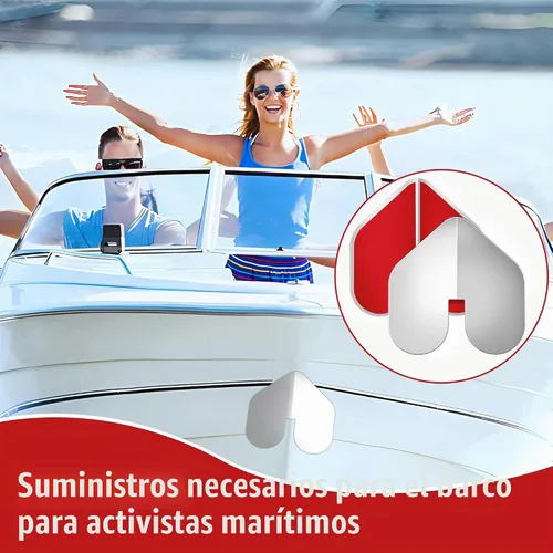 Vista 5 de 2 protectores de arco para barcos, protector de arco de barco de acero