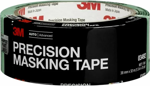 Vista 4 de 3M Cinta adhesiva de precisión, 1 1/2 in X 35 yardas, 03492, 24 rollos por caja