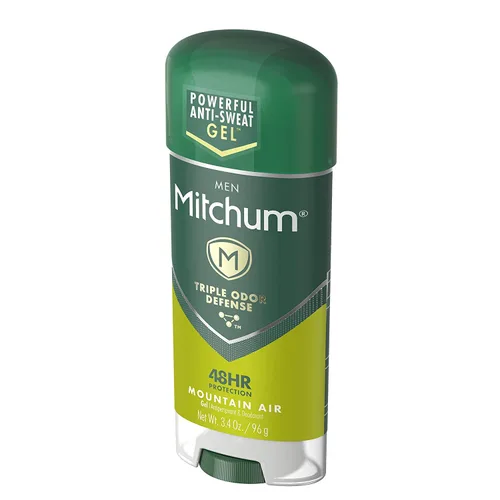 Vista 2 de Mitchum Advanced Gel antitranspirante y desodorante, Mountain Air, 3.4 onzas (paquete de 2)
