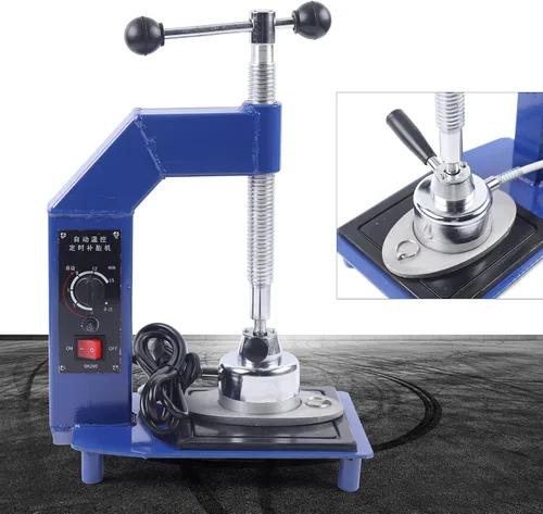 Vista 6 de Herramienta de Reparación de Banda de Rodadura y Paredes Laterales de Neumáticos Auto Vulcanizante 110V, Máquina de Reparación por Calentamiento