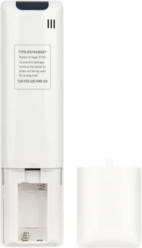 Vista 6 de RG10A-BGEF Reemplazar Remoto Compatible con Midea Aire Acondicionado RG10A (B2S)/BGEF RG10L1 (2HS)/BGEF