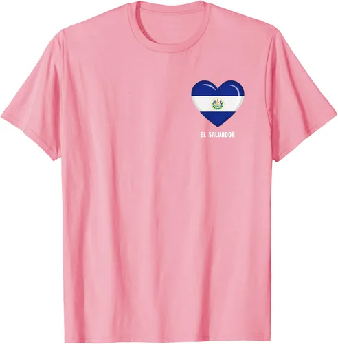 Vista 73 de Camiseta Bandera de El Salvador Camiseta salvadoreña, Negro