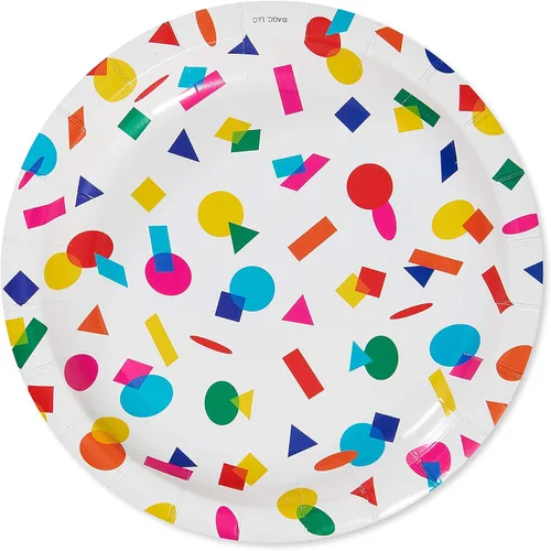Vista 11 de American Greetings Suministros para fiestas de arcoíris, tazas de 16 onzas (8 unidades)