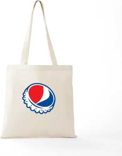 Vista 115 de CafePress Pepsi Tote Bag Bolsa de lona natural, bolsa de compras de tela, Caqui