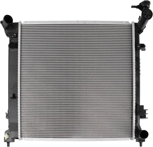 Vista 179 de TRQ Radiador de núcleo de aluminio de 1 fila Compatible con Subaru WRX STI 2.5L Turbo AWD 2015-2020