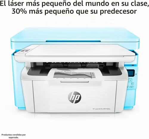 Vista 3 de HP LaserJet Pro MFP M29w Impresora inalámbrica monocromática todo en uno, funciona con Alexa (Y5S53A)