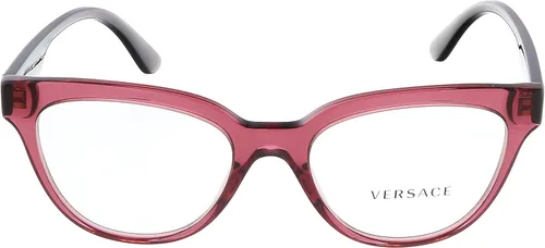 Vista 2 de Gafas graduadas Versace VE 3315 5357 Transparente Rojo, Rojo transparente