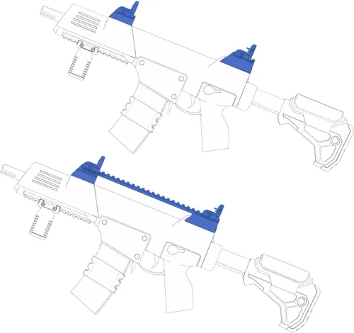 Vista 3 de Accessories Compatible with SRB400, SRB400-SUB Water Bead Blaster Gun, Accessories Only