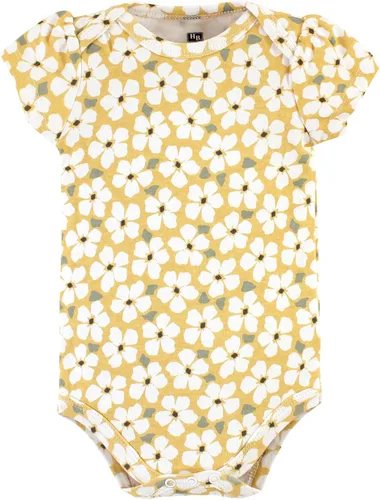 Vista 14 de Hudson Baby baby-girls Cotton Bodysuits 3-pack