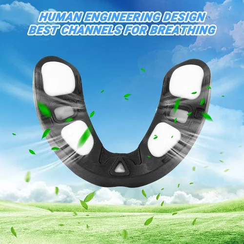 Vista 6 de Number-one Paquete de 3 protectores bucales suaves, protectores bucales deportivos profesionales para boxeo, jujitsu, artes marciales mixtas